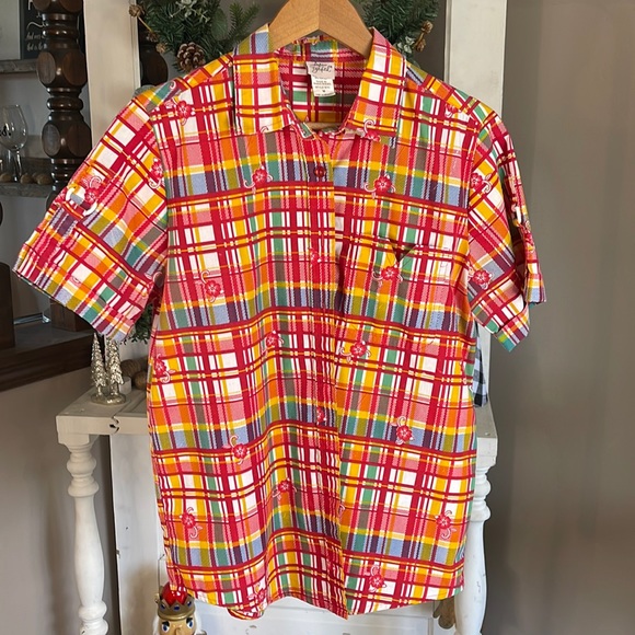Vintage, 90s! Funky and Fun button down. 🎉 - Picture 1 of 5